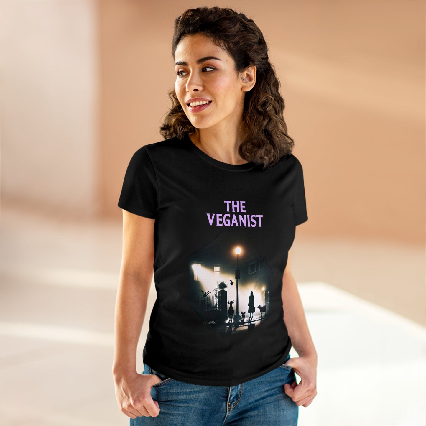 The Veganist (The Exorcist parody) in Black {Women's}
