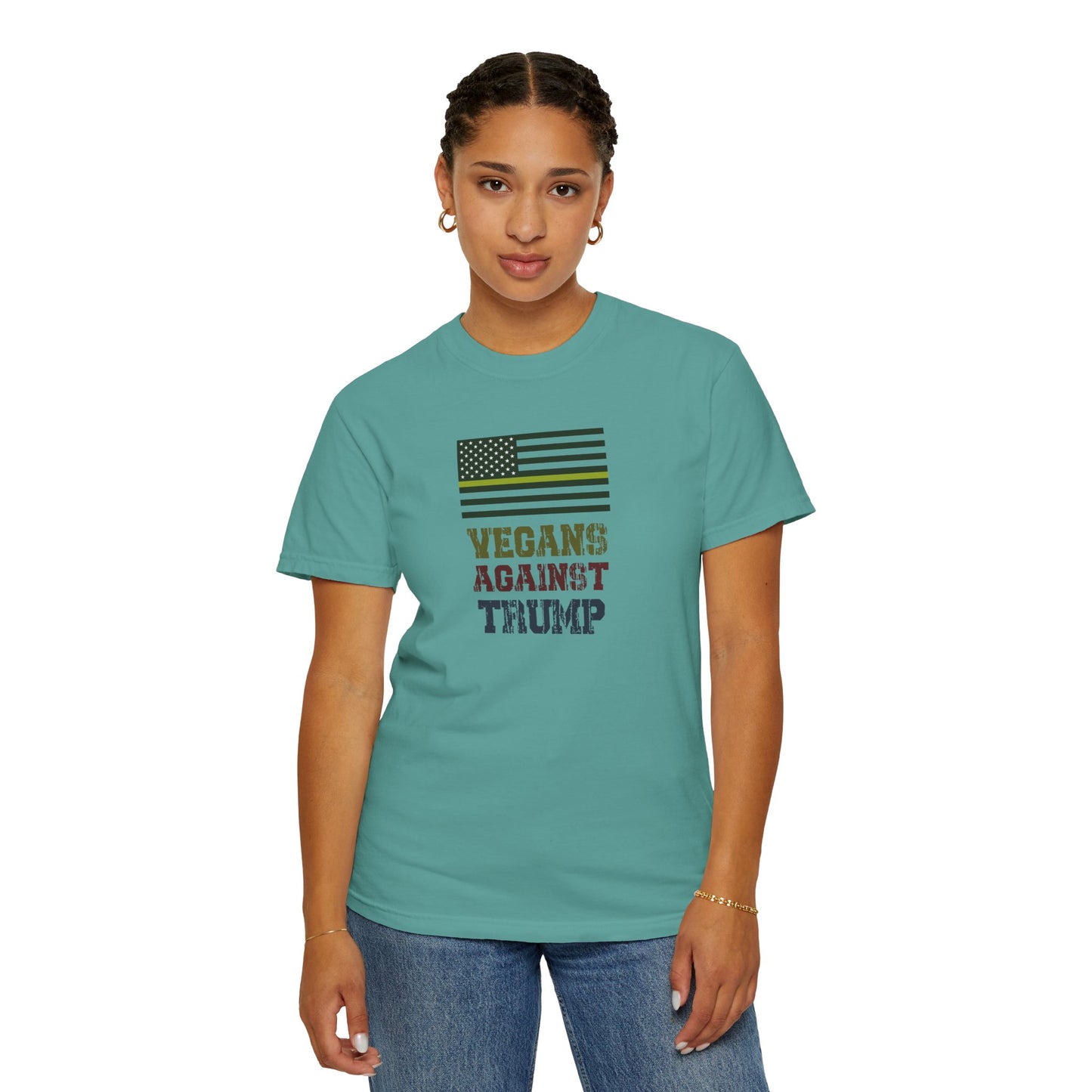 Vegans Against Trump Tee Shirt {Unisex}