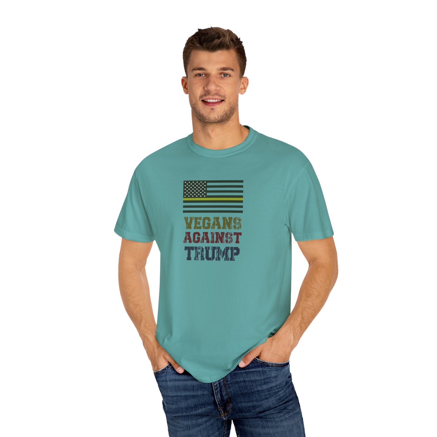 Vegans Against Trump Tee Shirt {Unisex}