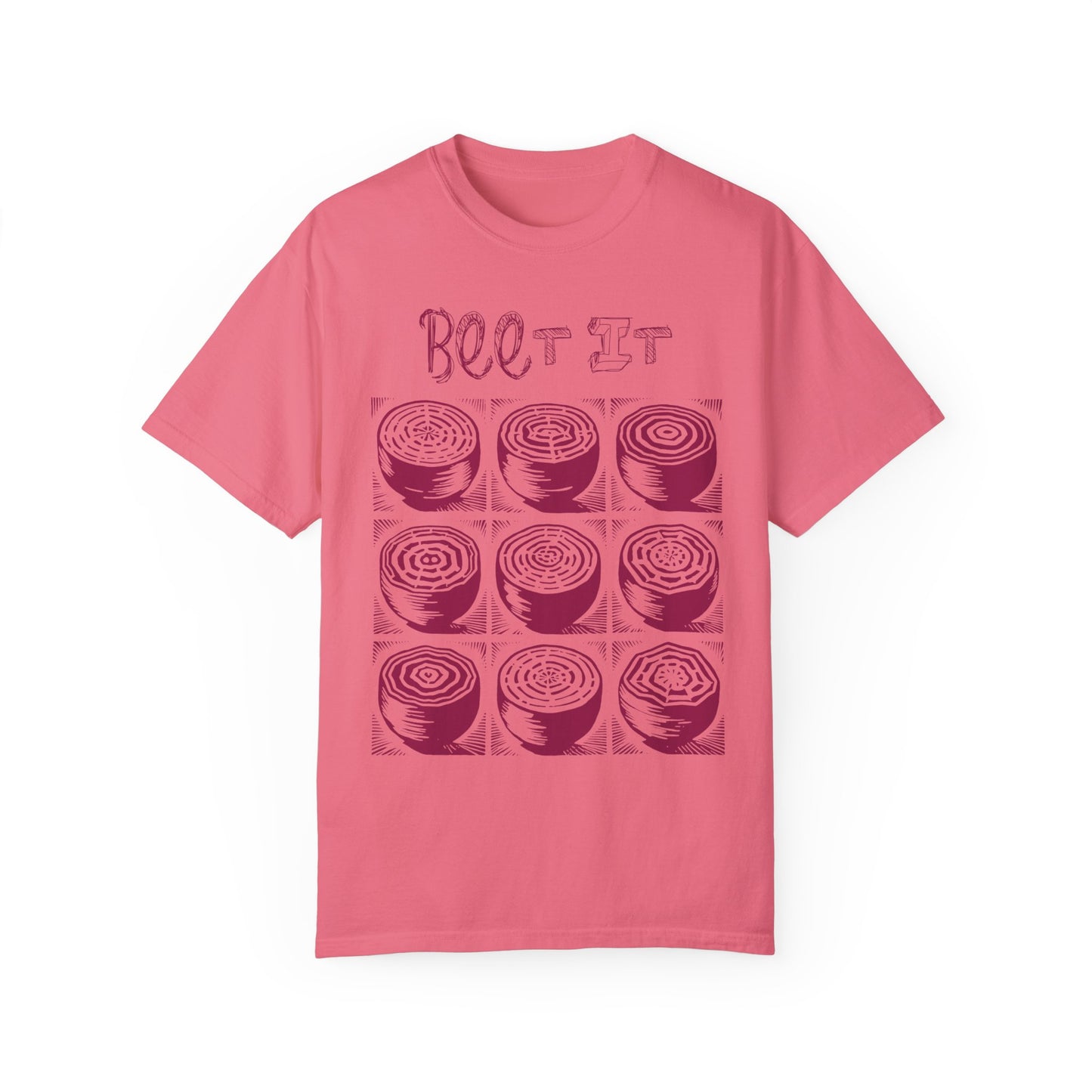 Beet It Vegan Tee Shirt in Light Colors {Unisex}