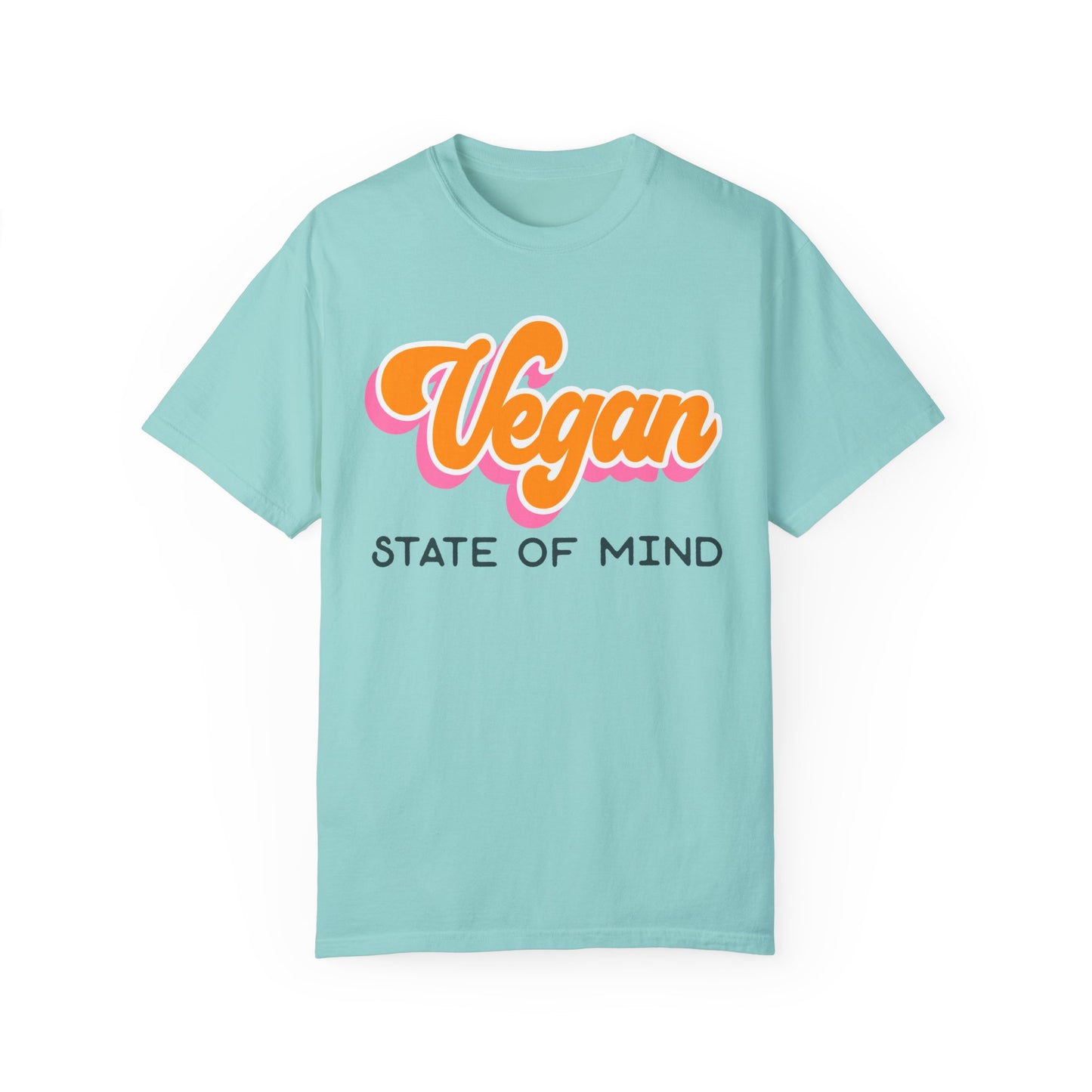 A Vegan State of Mind Tee in Summer Colors {Unisex}