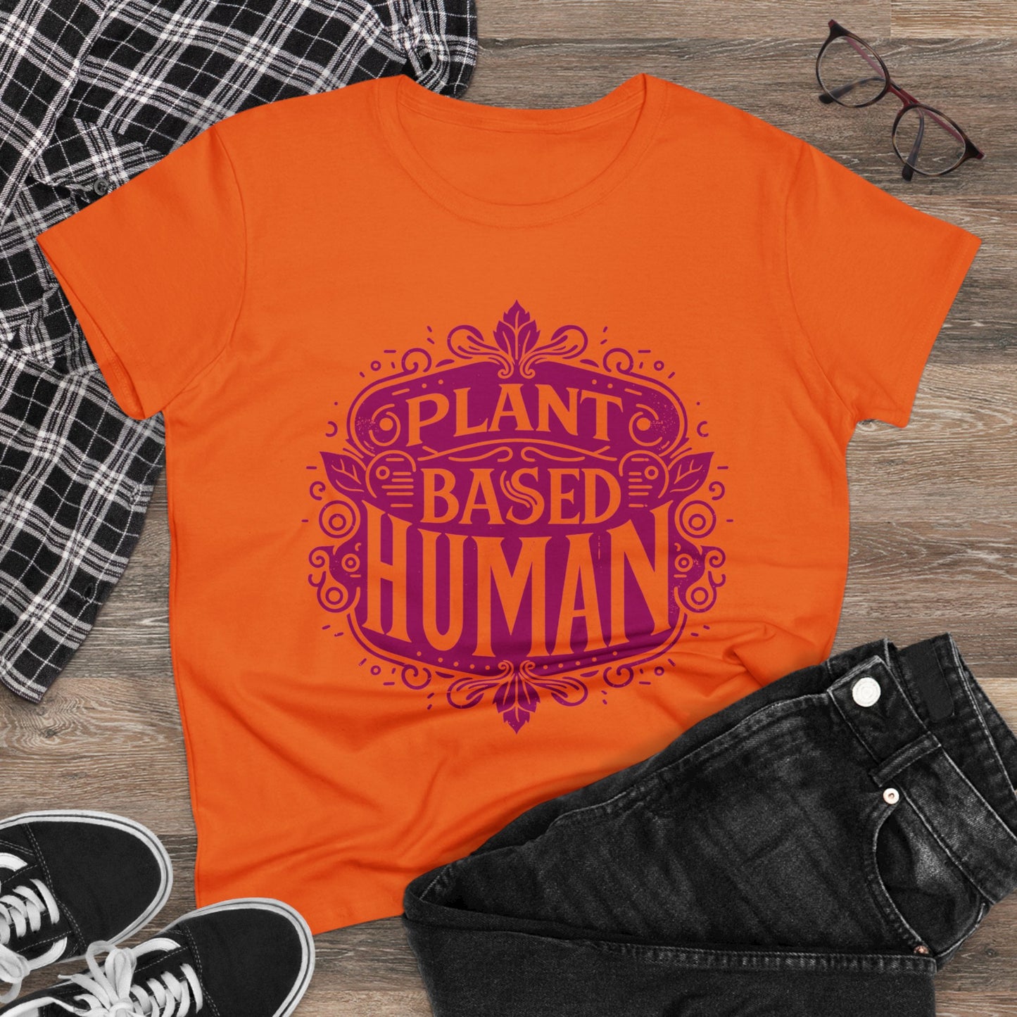 Plant Based Human Vegan T-Shirt {Women's}