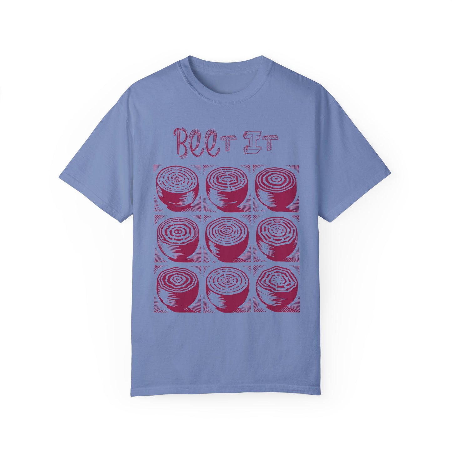 Beet It Vegan Tee Shirt in Light Colors {Unisex}