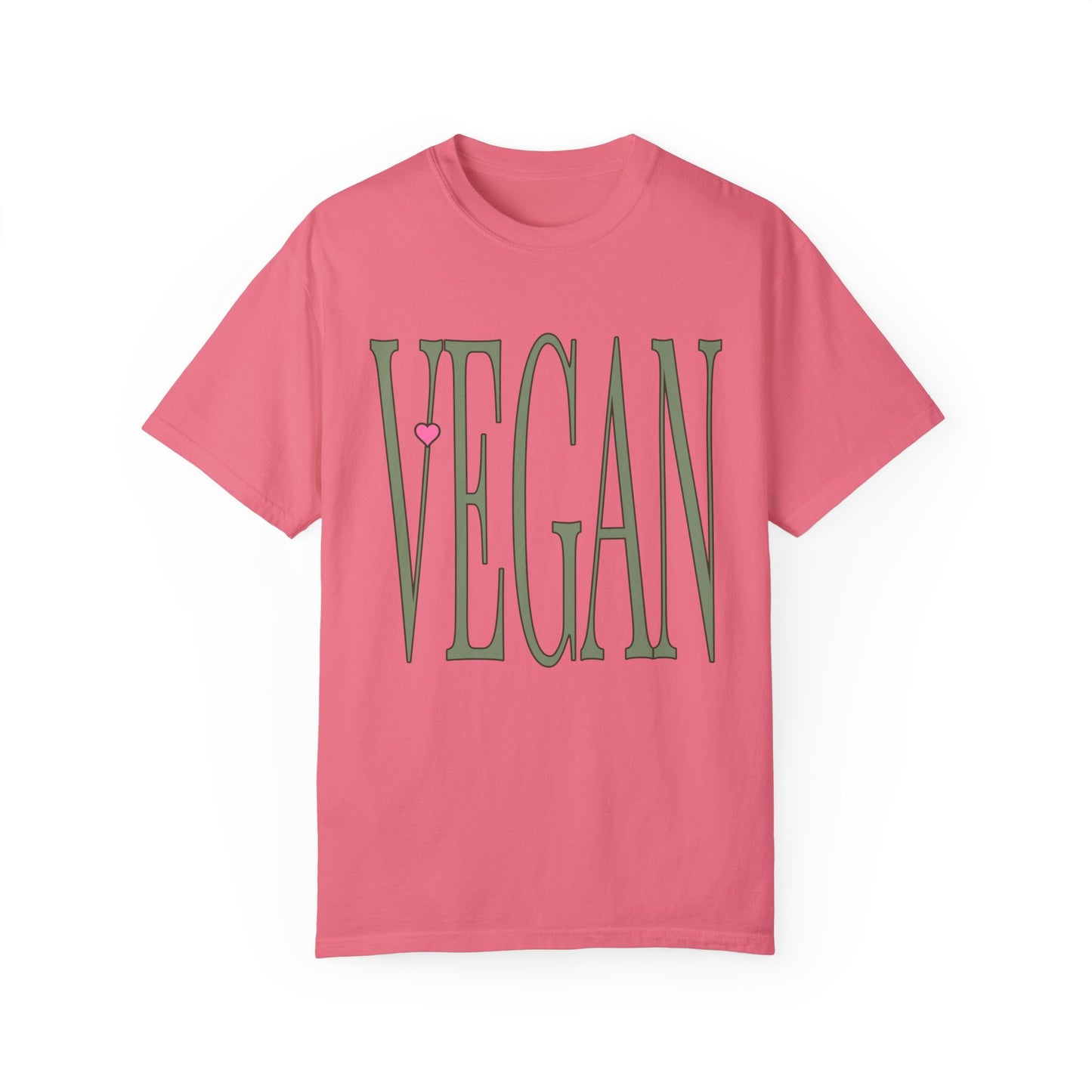 Simple Vegan Tee Shirt in Lighter Colors {Unisex}