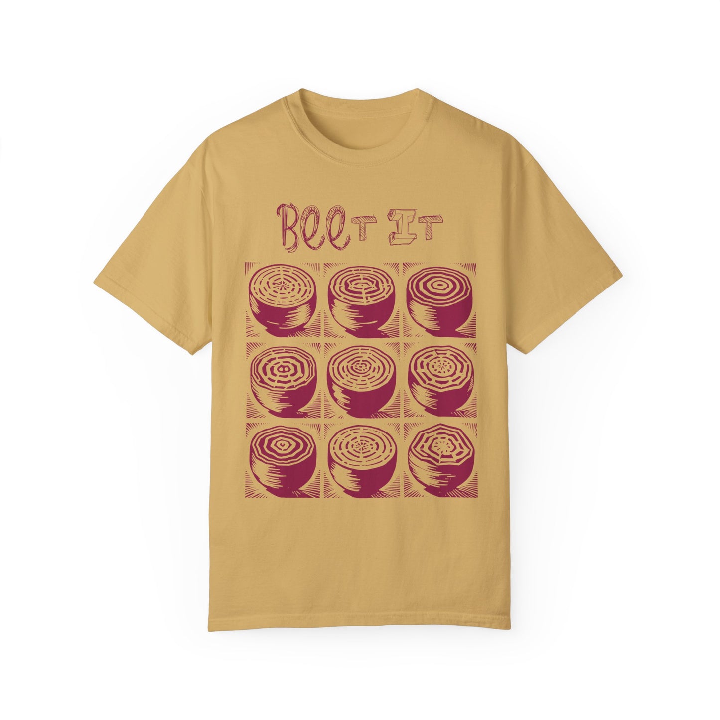 Beet It Vegan Tee Shirt in Light Colors {Unisex}