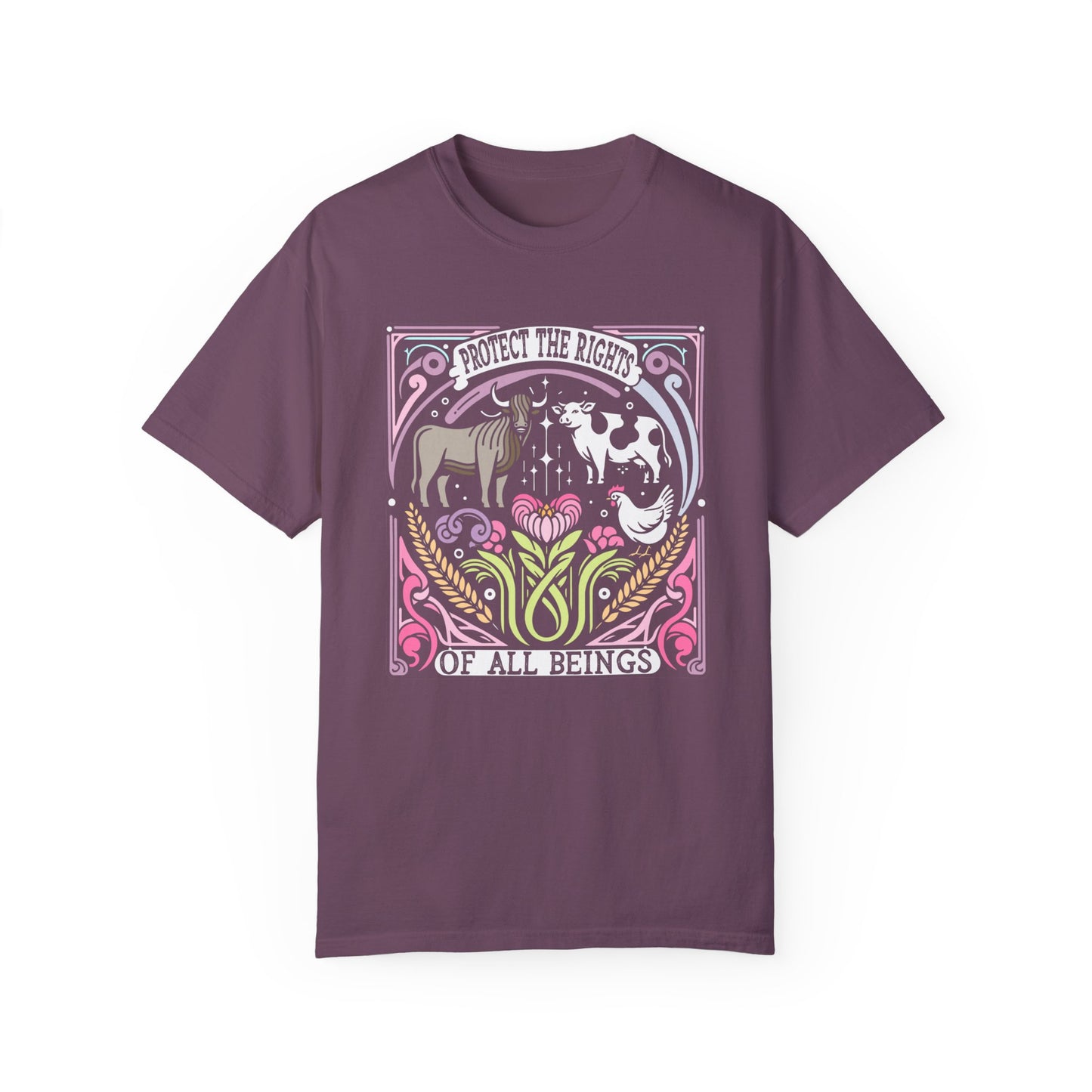 Protect the Rights of All Beings in Dark Colors {Unisex}