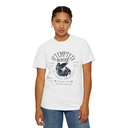 Attempted Murder In Crows We Trust Tee T-Shirt {Unisex}