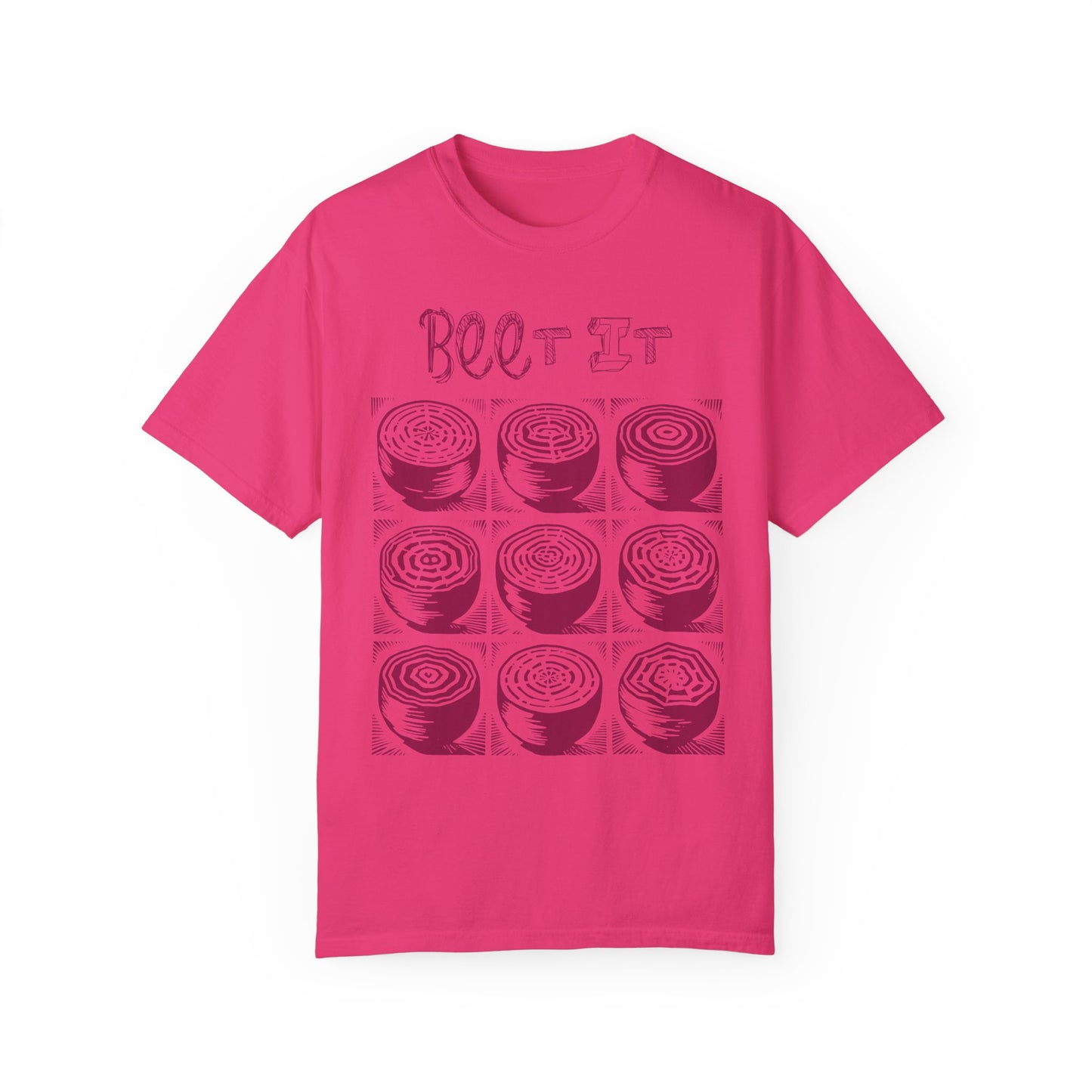 Beet It Vegan Tee Shirt in Light Colors {Unisex}