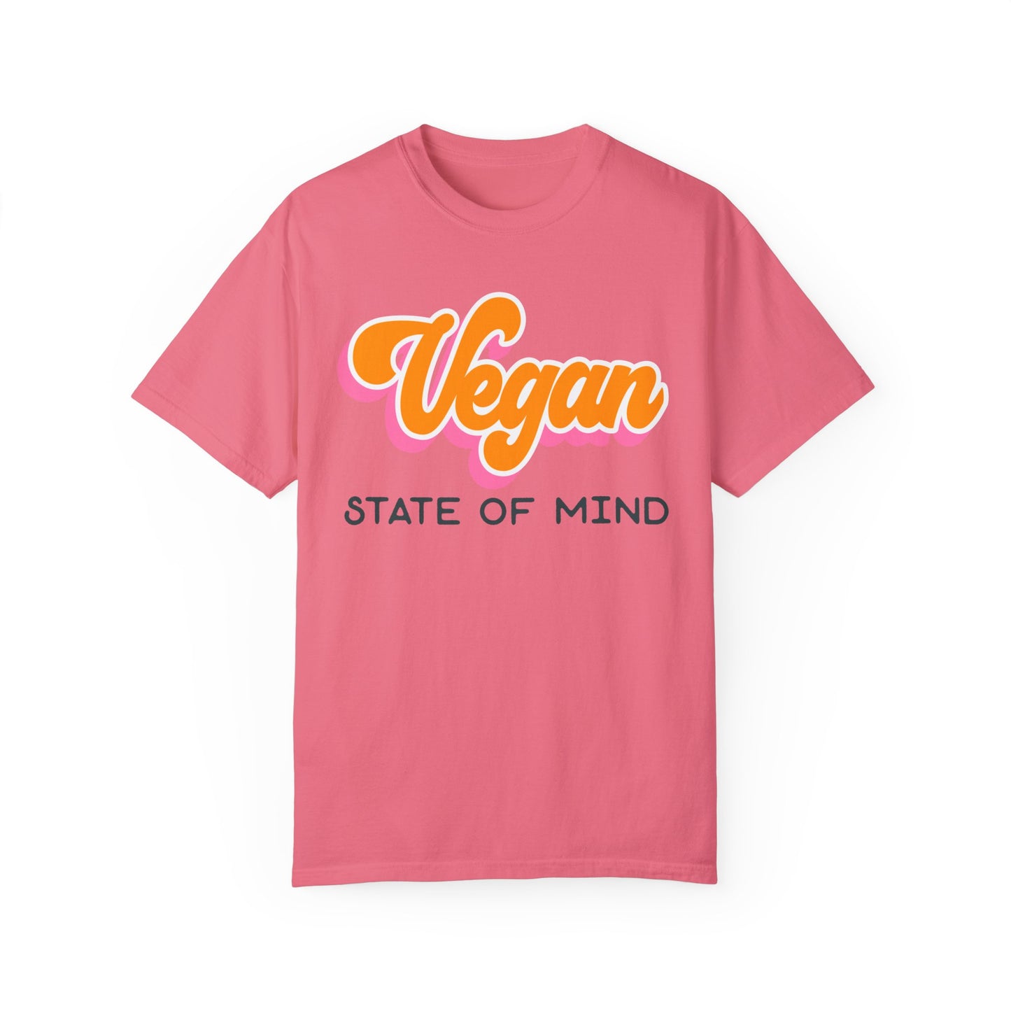 A Vegan State of Mind Tee in Summer Colors {Unisex}