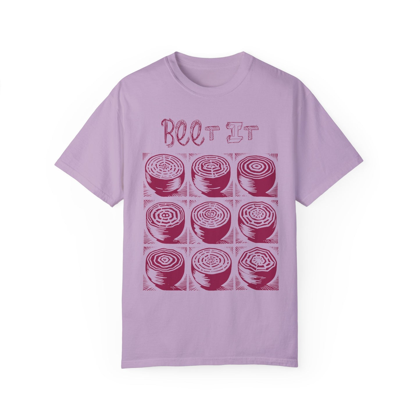 Beet It Vegan Tee Shirt in Light Colors {Unisex}
