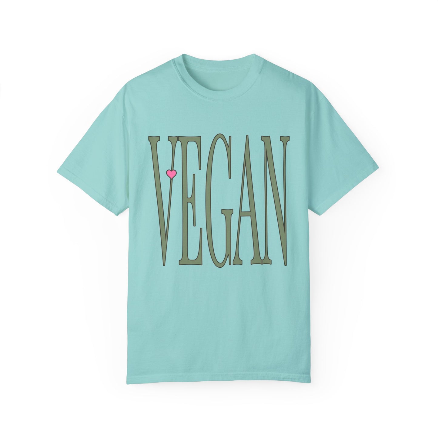 Simple Vegan Tee Shirt in Lighter Colors {Unisex}