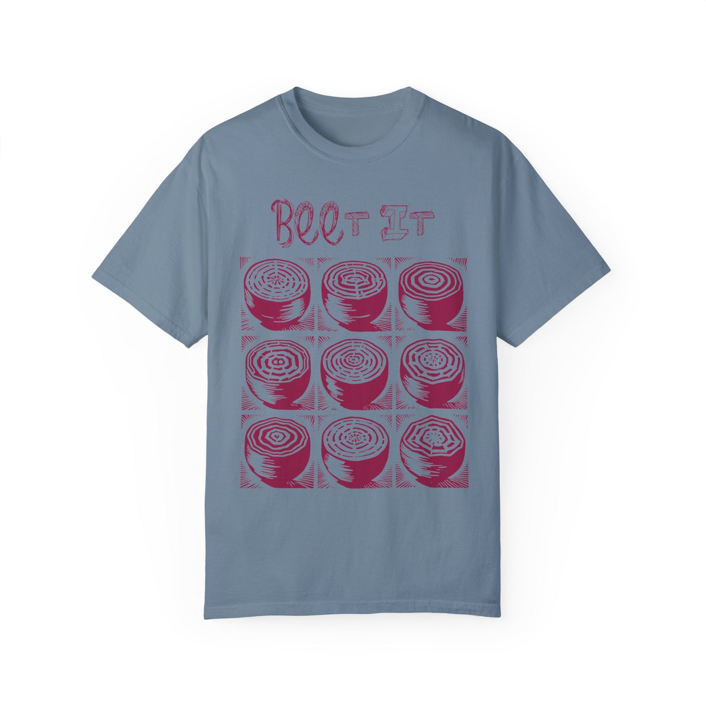 Beet It Vegan Tee Shirt in Light Colors {Unisex}