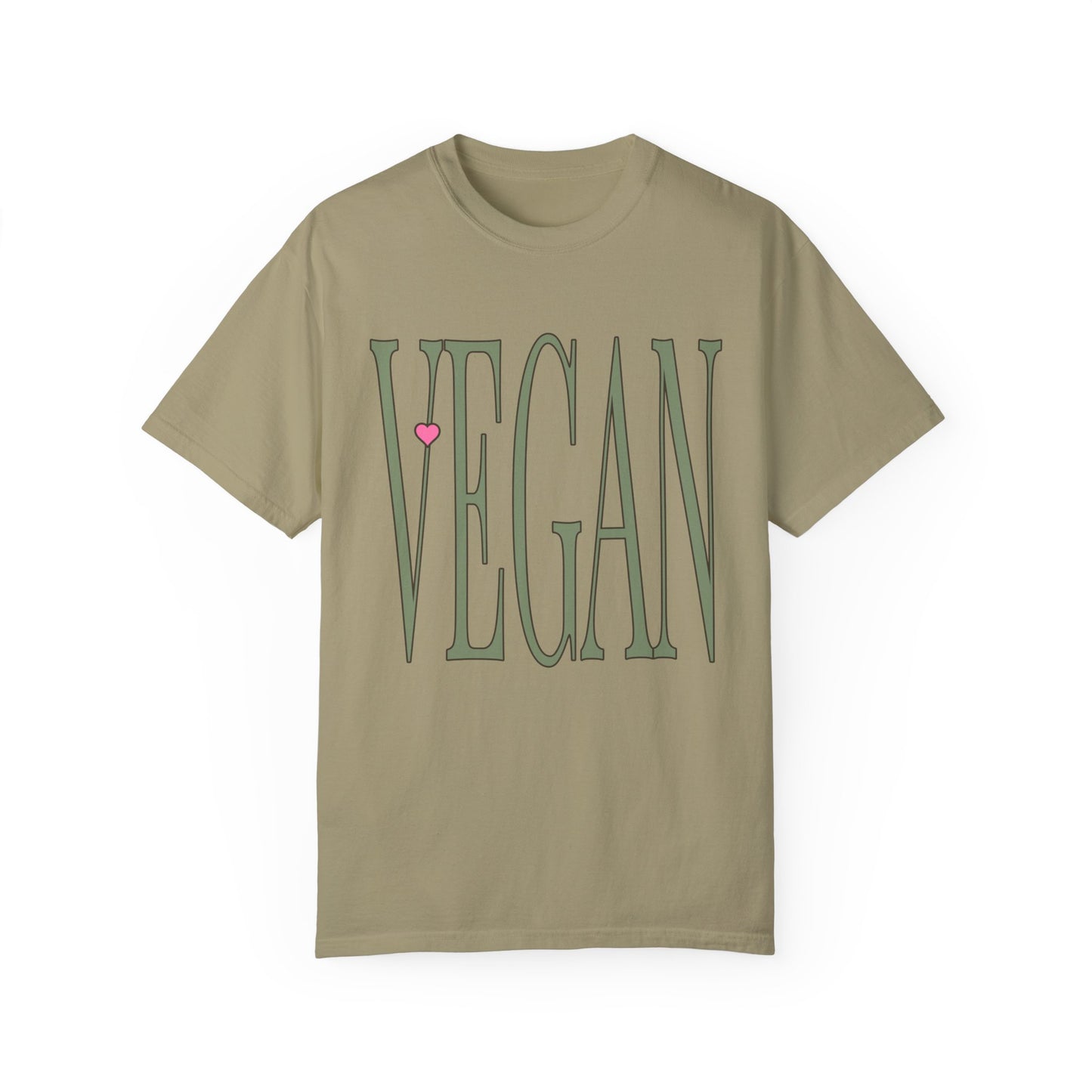 Simple Vegan Tee Shirt in Lighter Colors {Unisex}