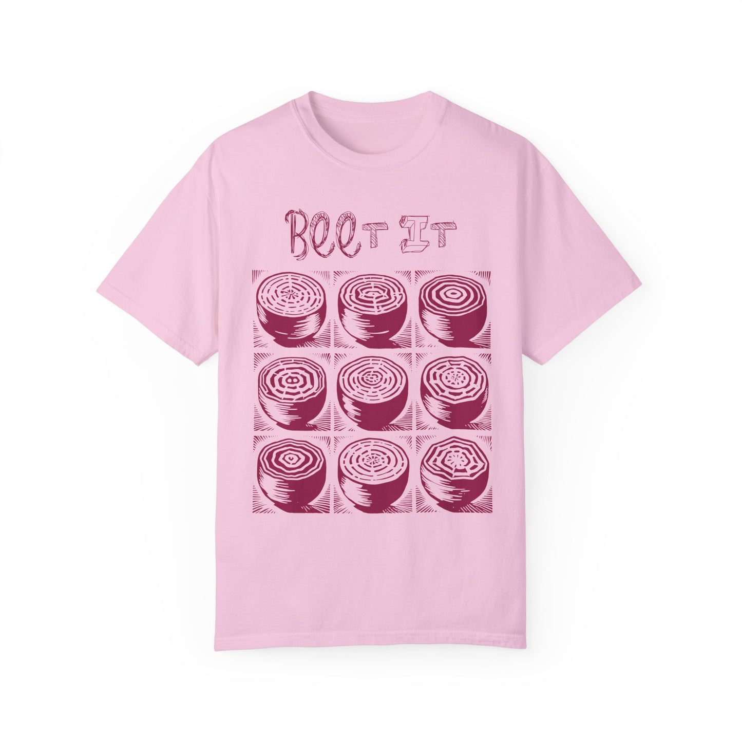 Beet It Vegan Tee Shirt in Light Colors {Unisex}