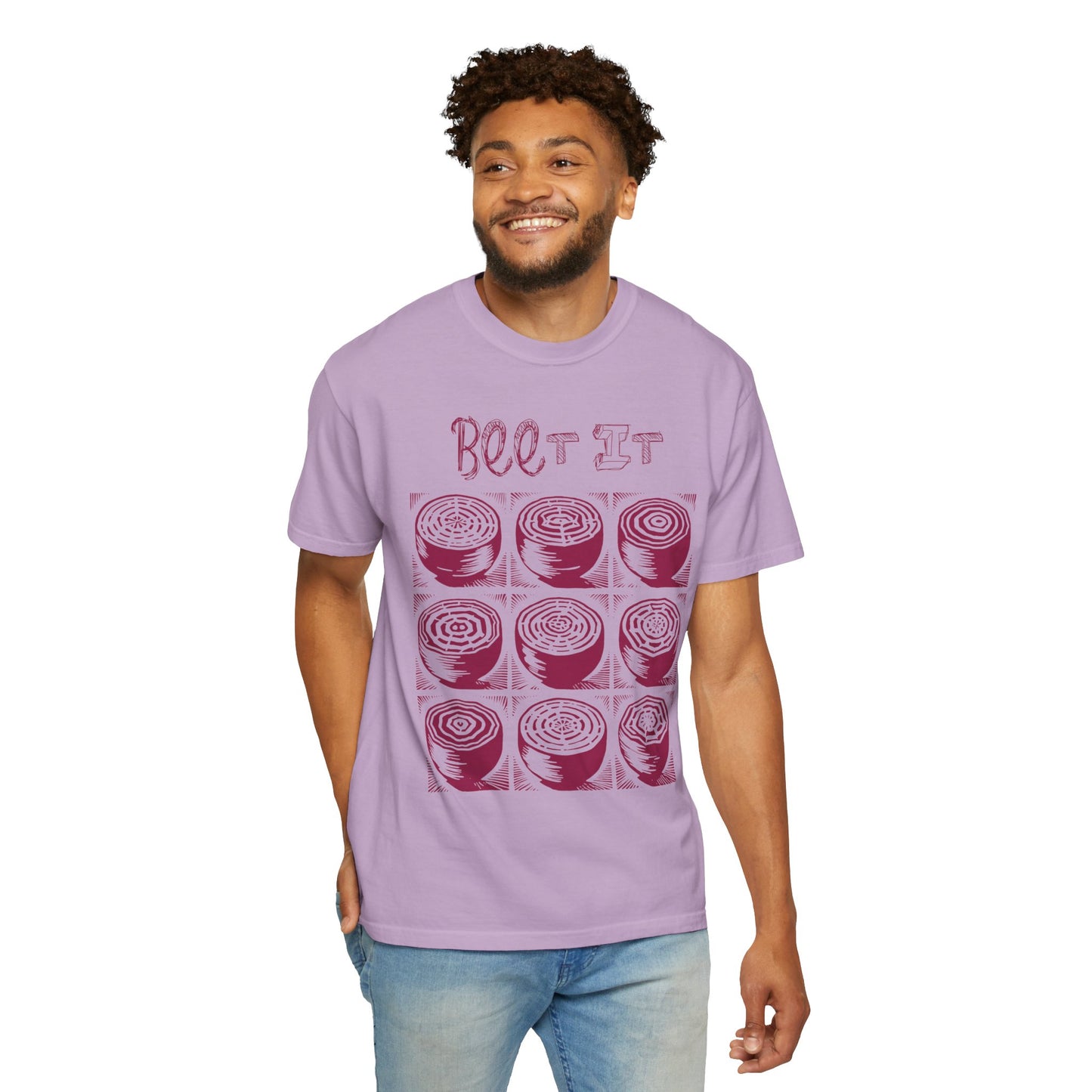 Beet It Vegan Tee Shirt in Light Colors {Unisex}