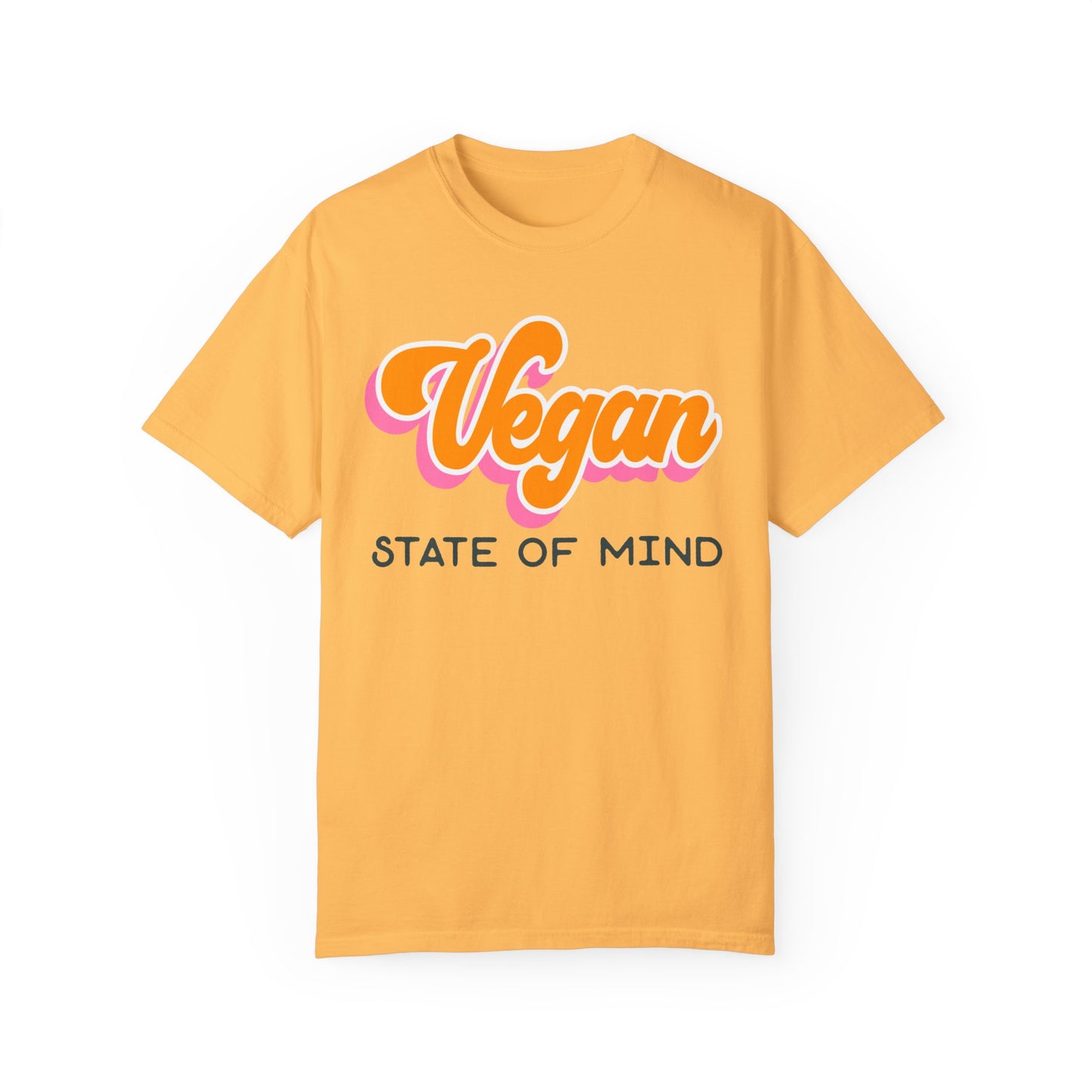A Vegan State of Mind Tee in Summer Colors {Unisex}