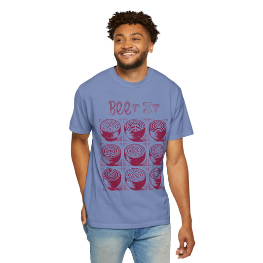 Beet It Vegan Tee Shirt in Light Colors {Unisex}