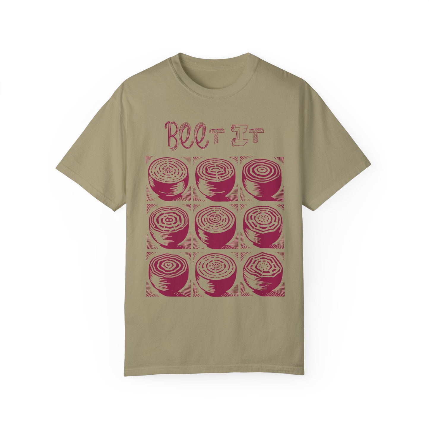 Beet It Vegan Tee Shirt in Light Colors {Unisex}
