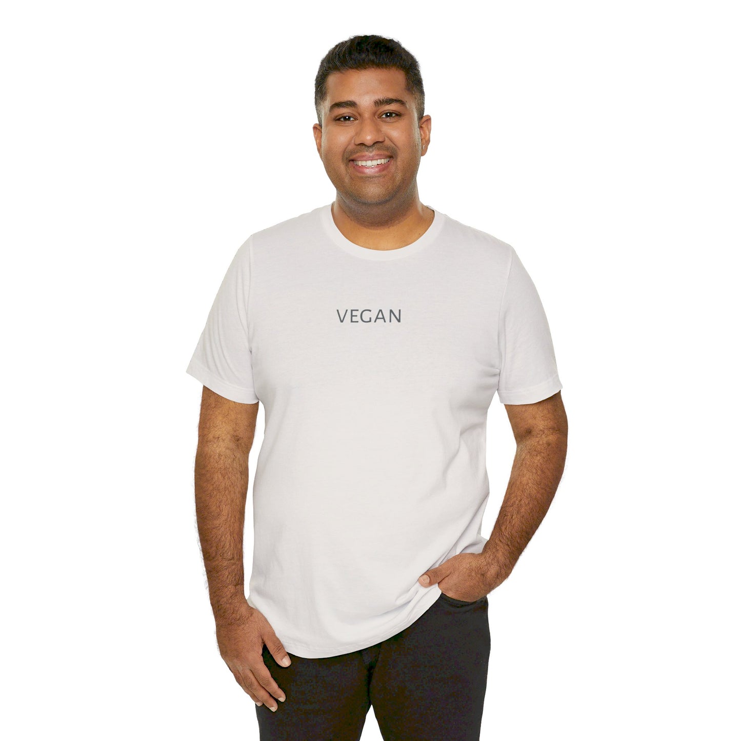 Simple Vegan Tee Shirt in Light Colors | Unisex | Sustainable T Shirt | Ethical