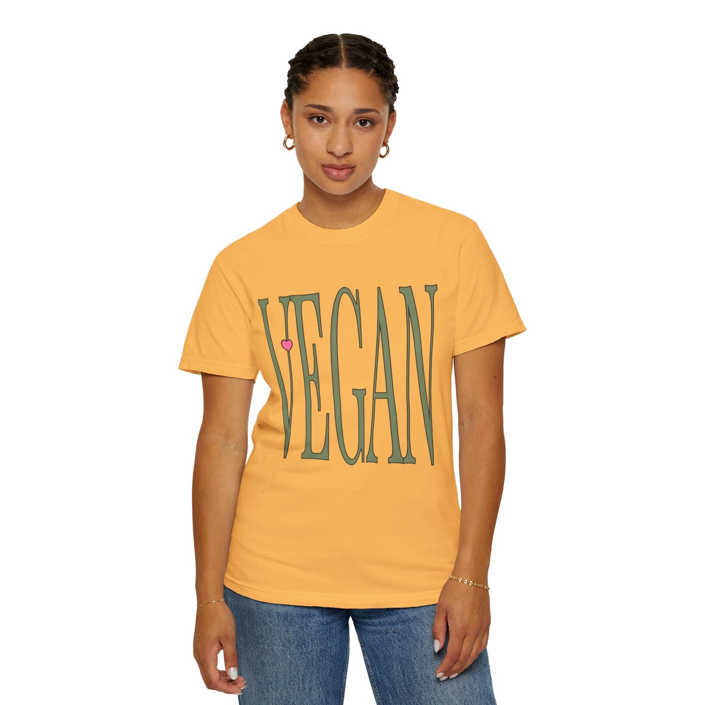 Simple Vegan Tee Shirt in Lighter Colors {Unisex}