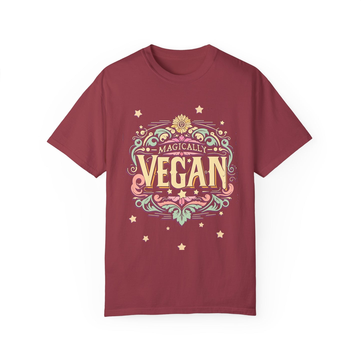 Magically Vegan Cotton Tee in Dark Colors {Unisex}