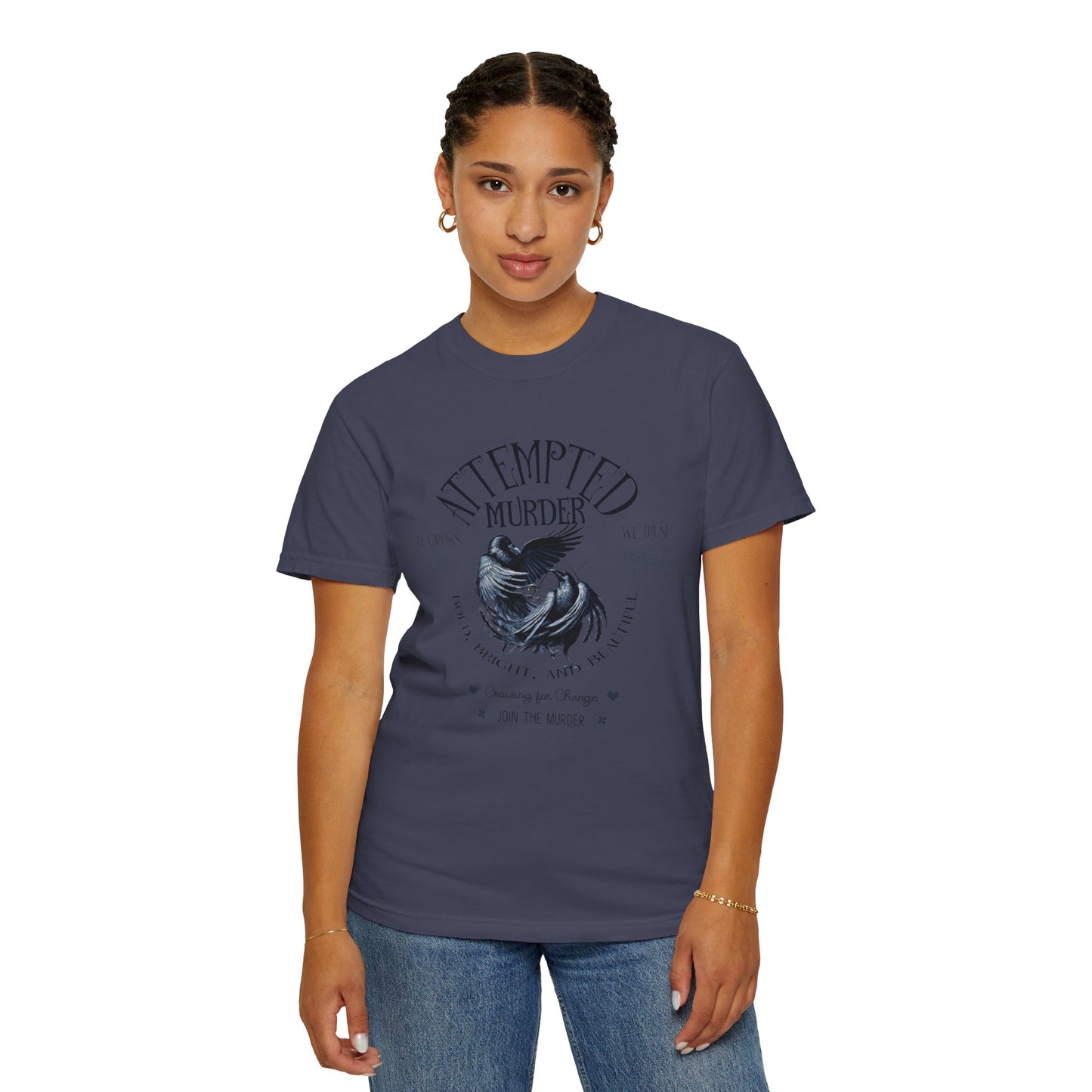 Attempted Murder In Crows We Trust Tee T-Shirt {Unisex}