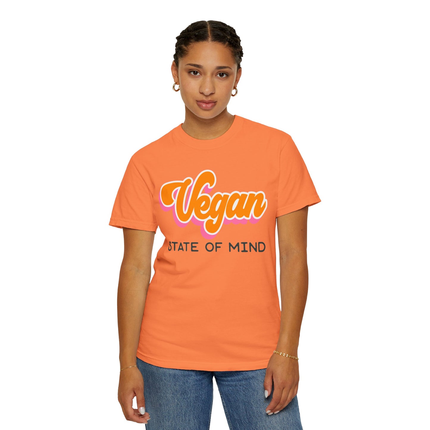 A Vegan State of Mind Tee in Summer Colors {Unisex}