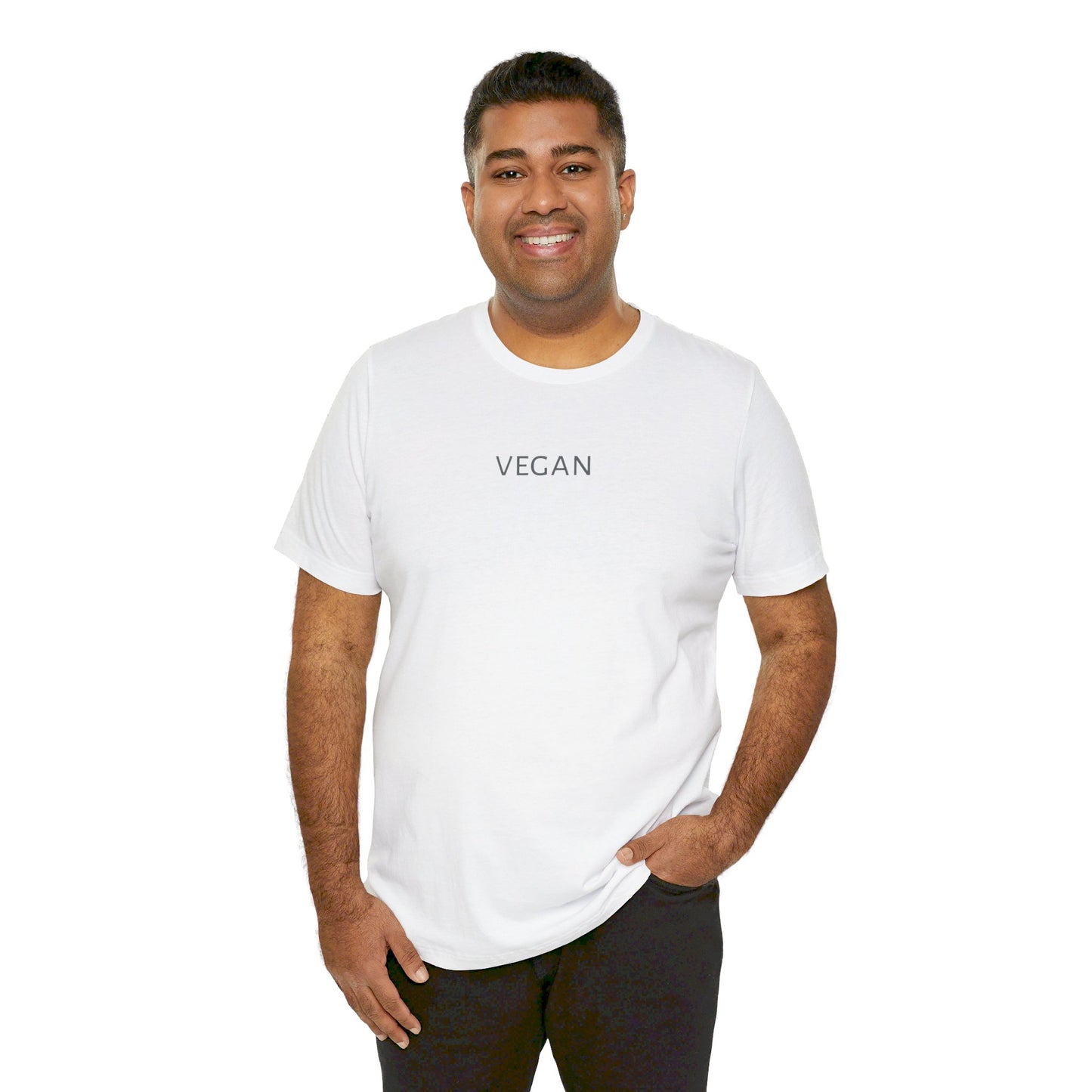 Simple Vegan Tee Shirt in Light Colors | Unisex | Sustainable T Shirt | Ethical