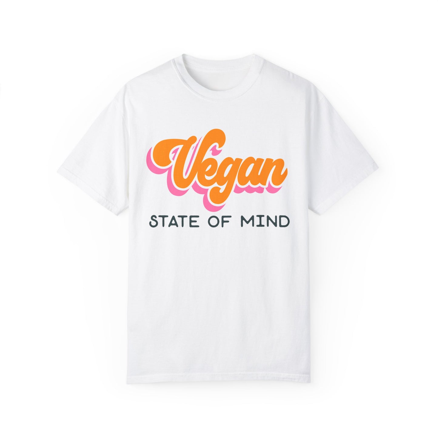 A Vegan State of Mind Tee in Summer Colors {Unisex}