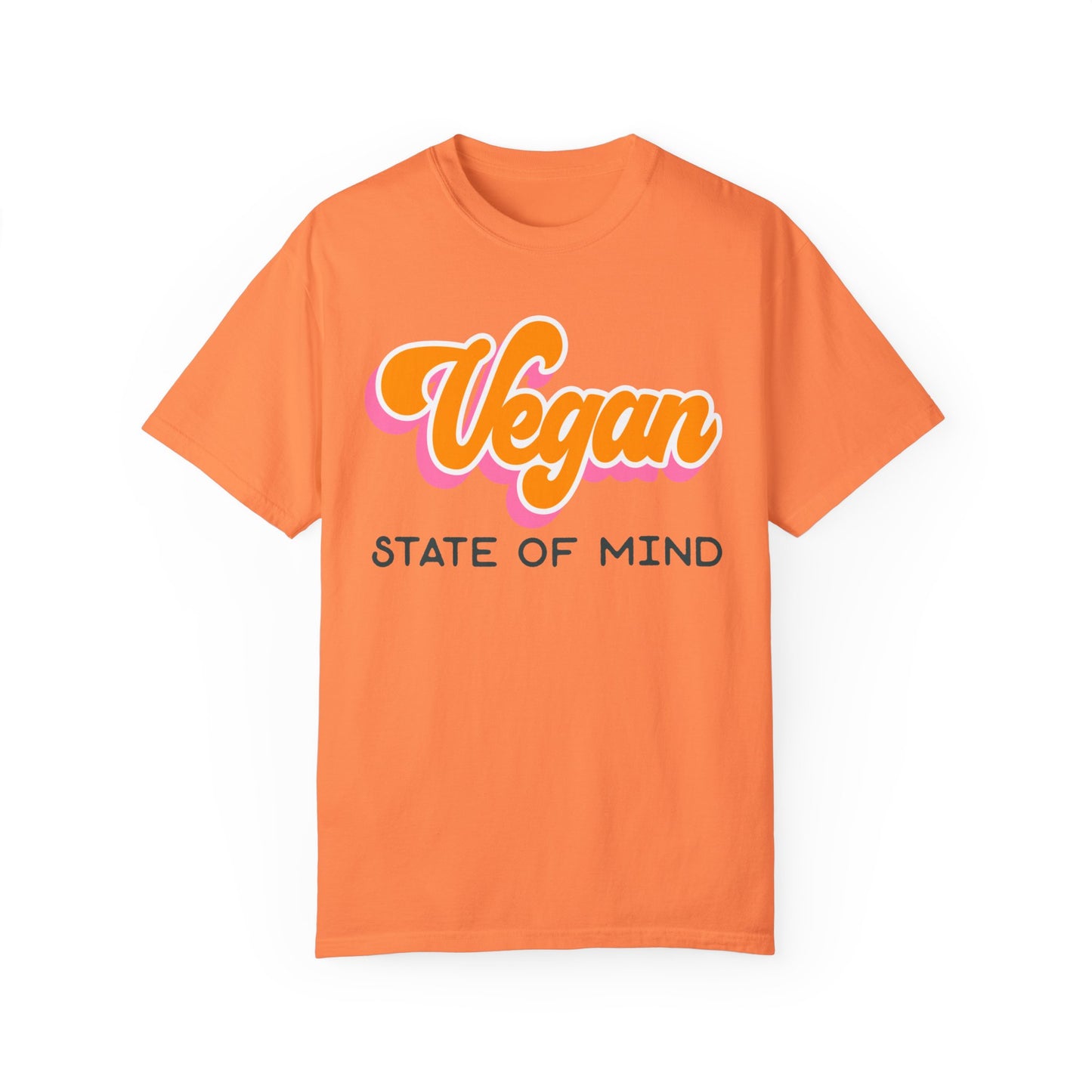 A Vegan State of Mind Tee in Summer Colors {Unisex}
