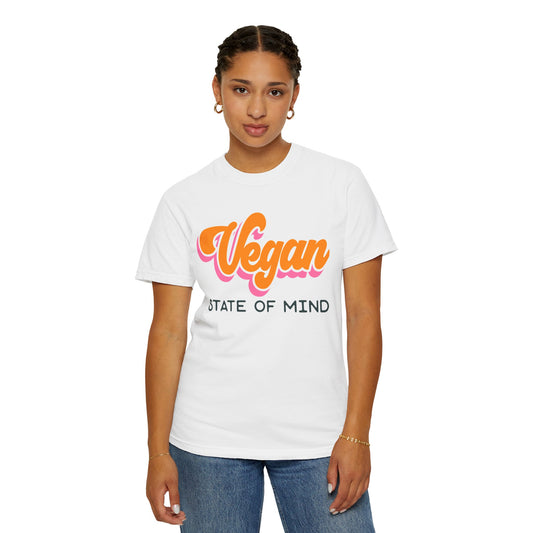 A Vegan State of Mind Tee in Summer Colors {Unisex}