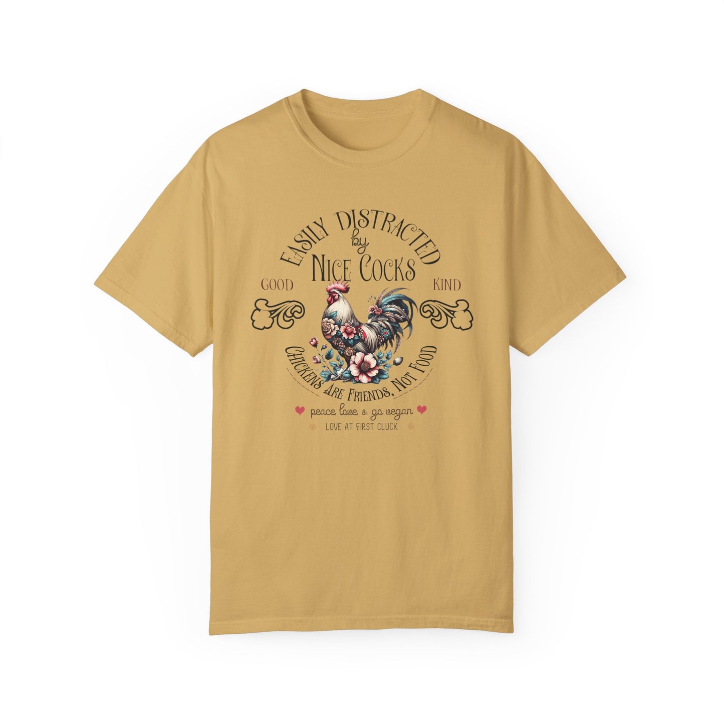 Easily Distracted by Nice Cocks Vegan T-Shirt {Unisex}