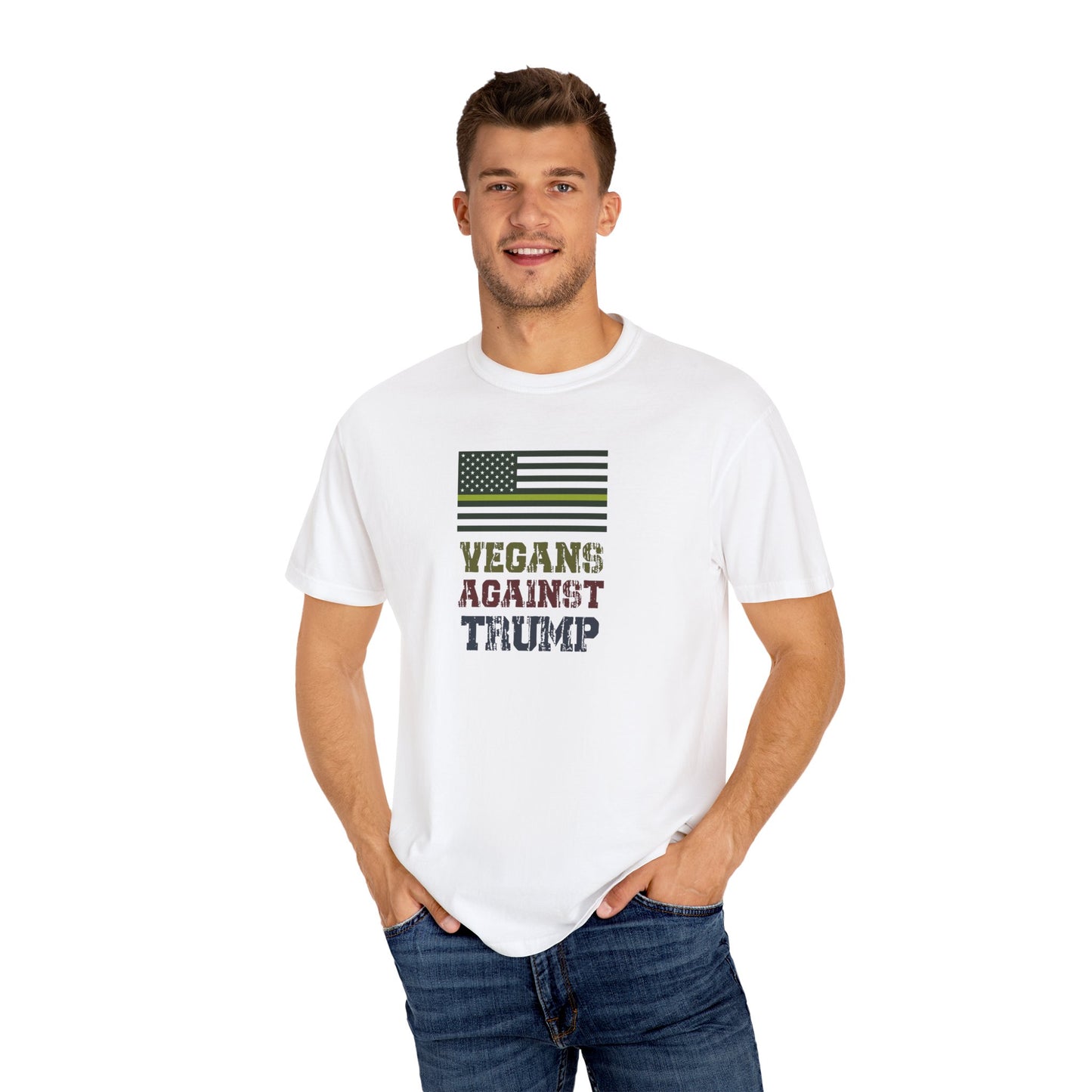 Vegans Against Trump Tee Shirt {Unisex}