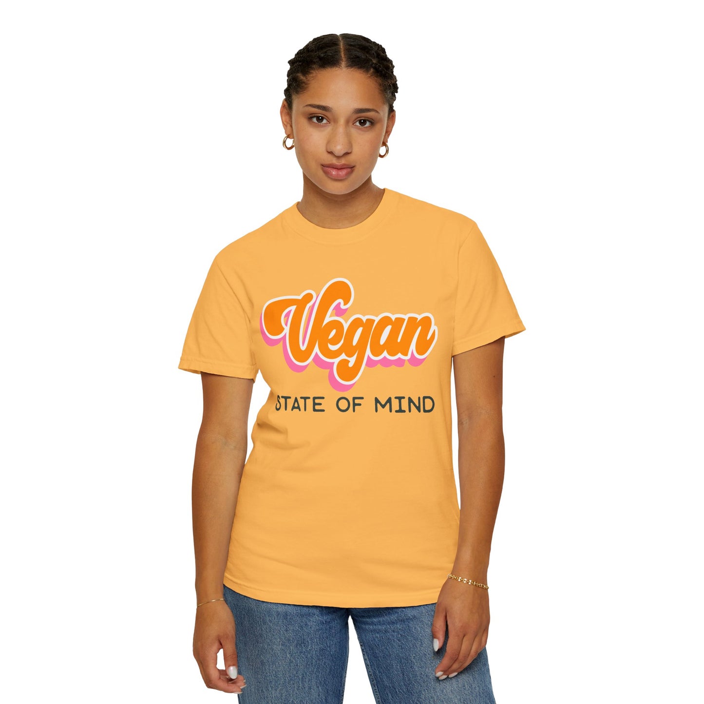 A Vegan State of Mind Tee in Summer Colors {Unisex}