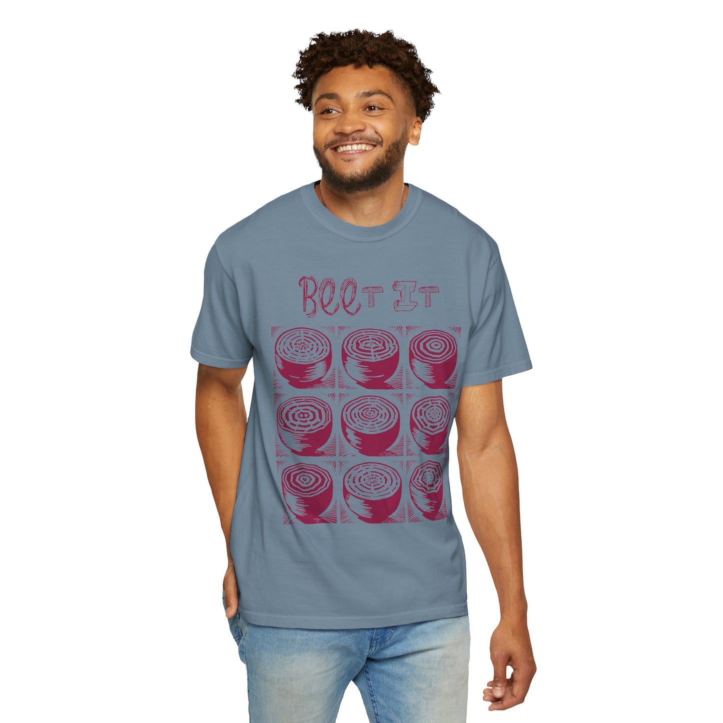Beet It Vegan Tee Shirt in Light Colors {Unisex}