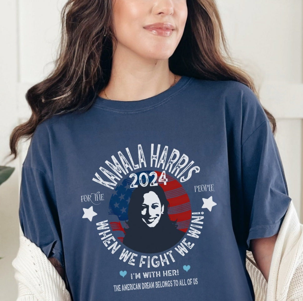 Kamala Harris for US President 2024 Tee Shirt